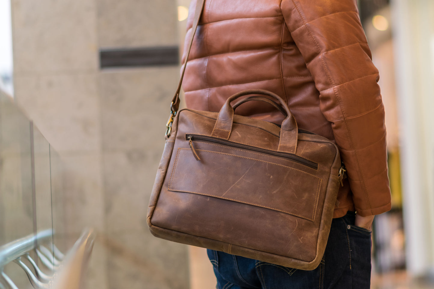 The Uni Zipper Laptop Bag