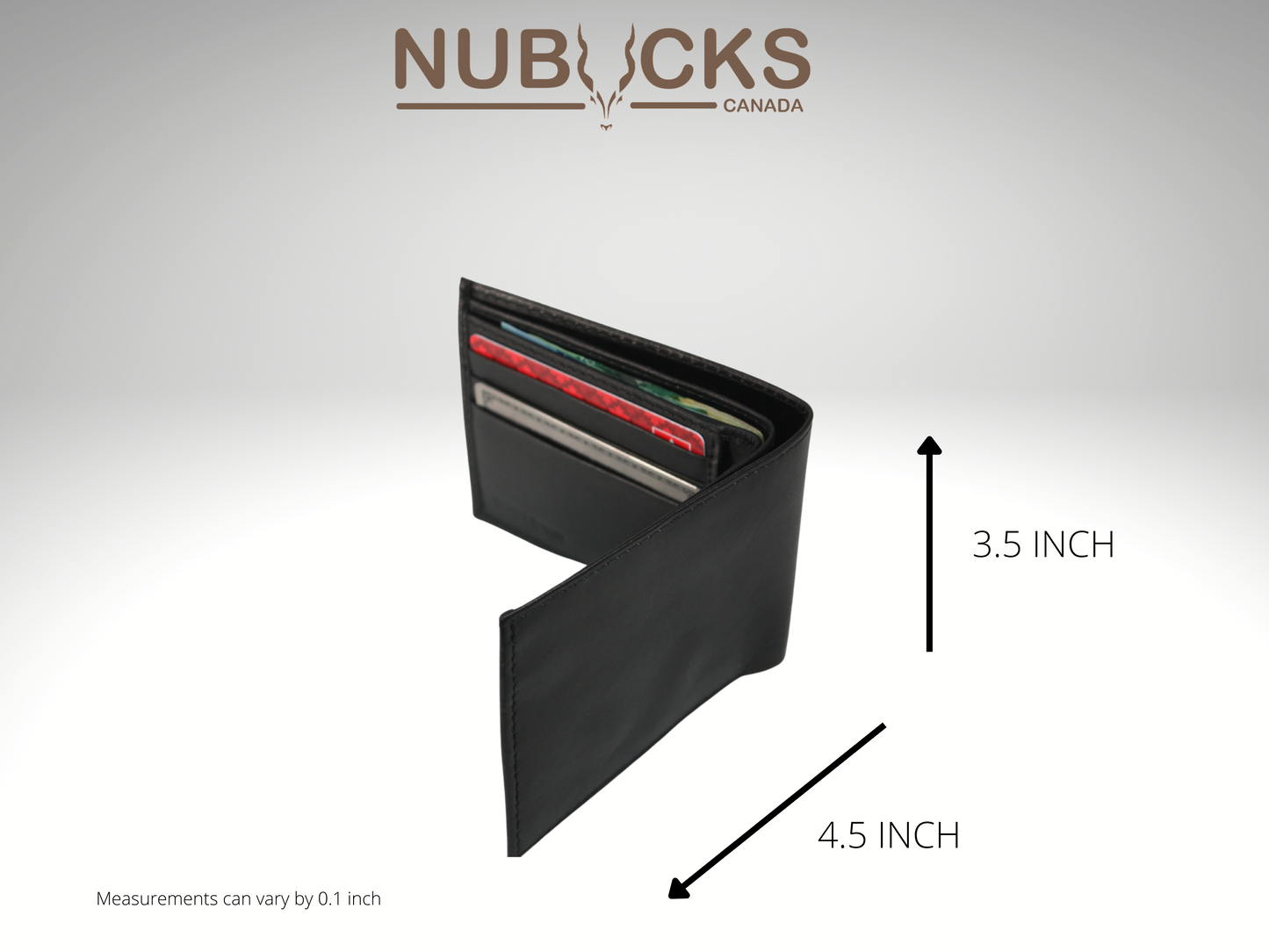 Nubucks Wallet - BillFold - 4 Colors