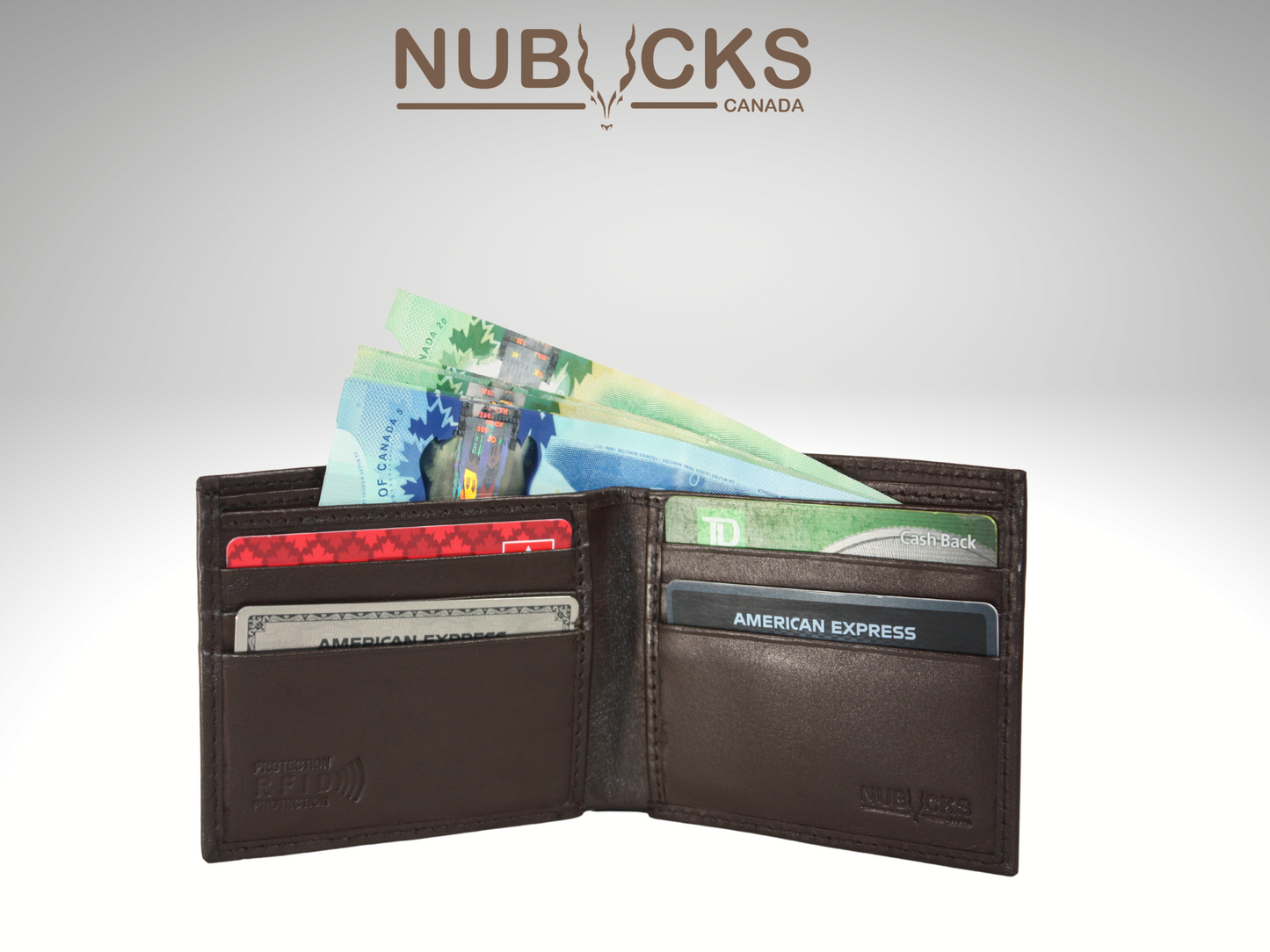 Nubucks Wallet - BillFold - 4 Colors