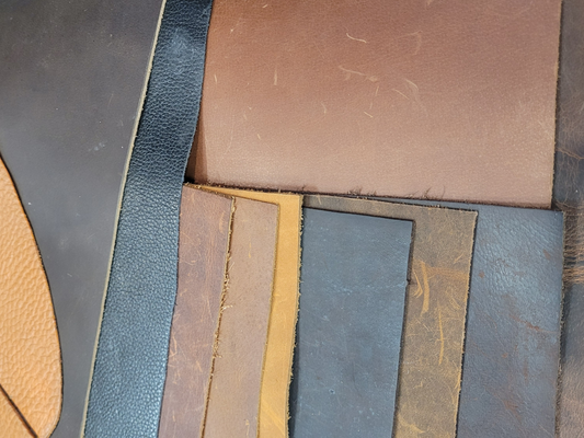 Our Signature Leather Finishes