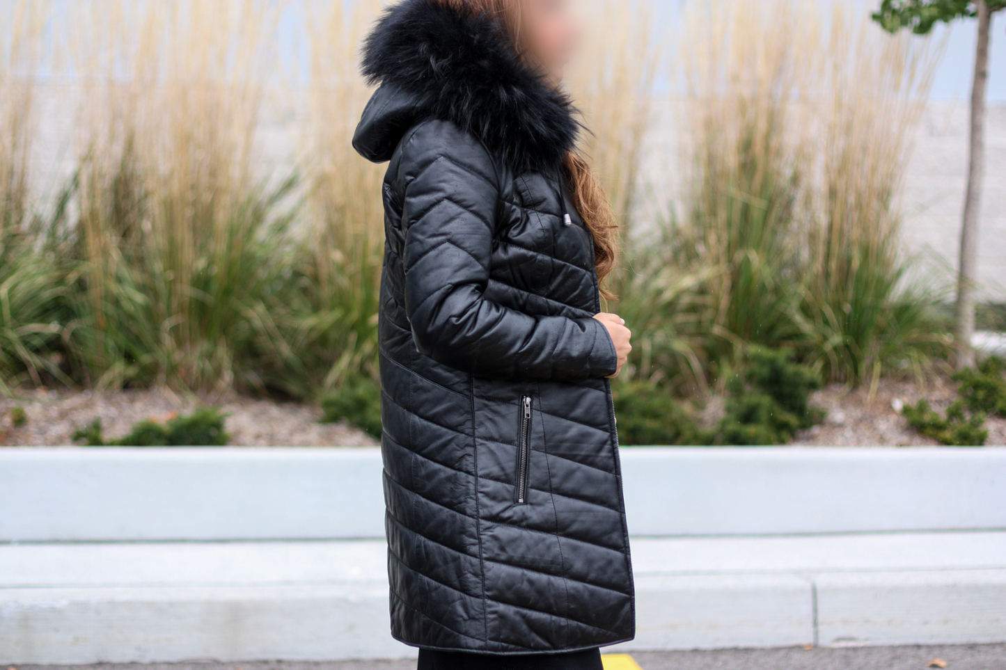 The Winter Puffer - black coat