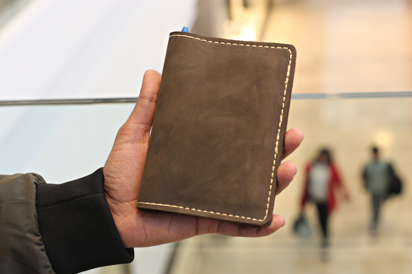 The Passport Holder - Thickest Full Grain Hide Leather