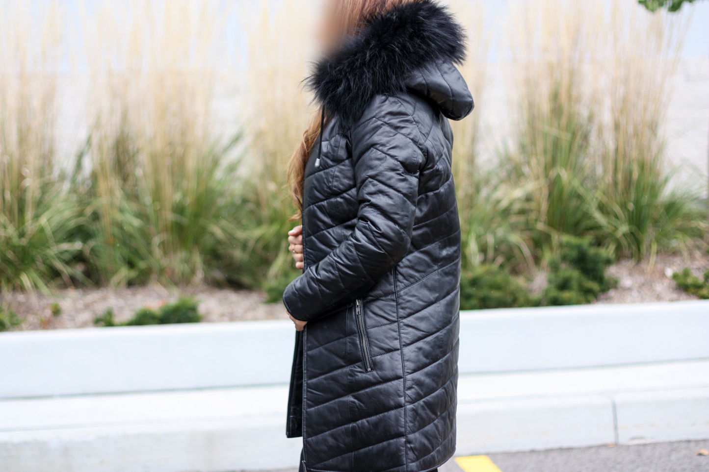 The Winter Puffer - black coat