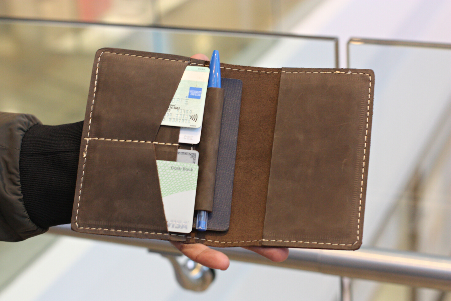 The Passport Holder - Thickest Full Grain Hide Leather