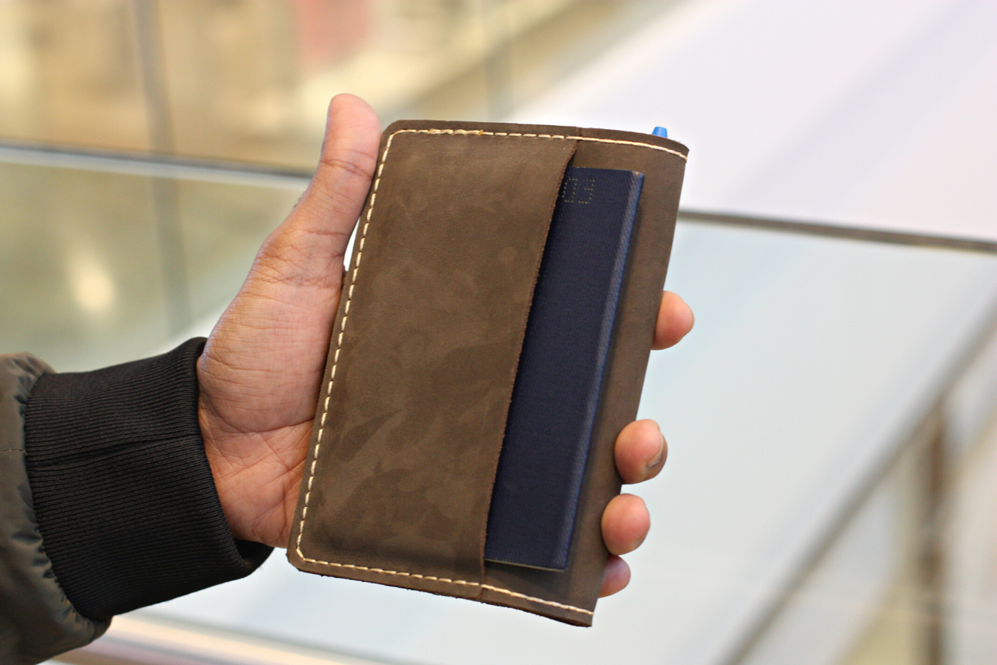 The Passport Holder - Thickest Full Grain Hide Leather