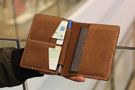 The Passport Holder - Thickest Full Grain Hide Leather