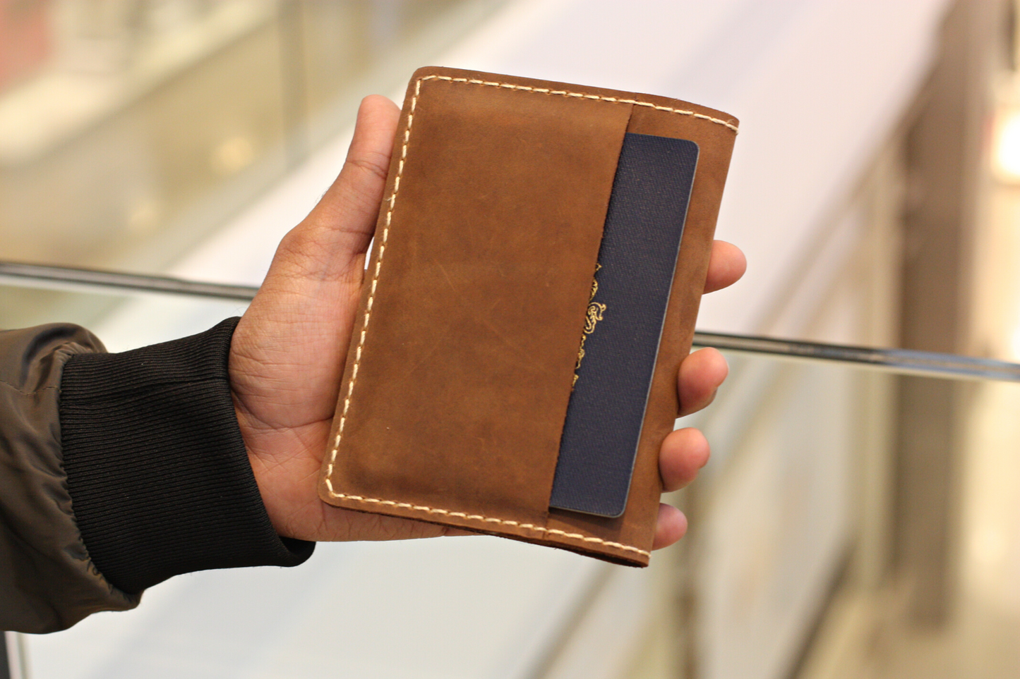 The Passport Holder - Thickest Full Grain Hide Leather