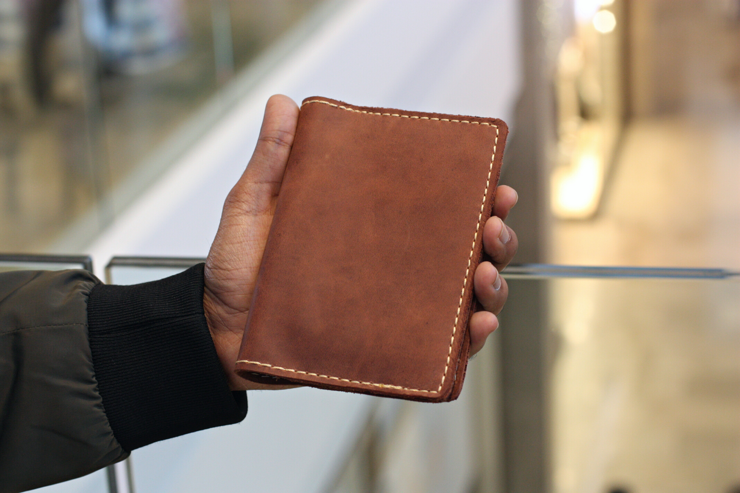 The Passport Holder - Thickest Full Grain Hide Leather