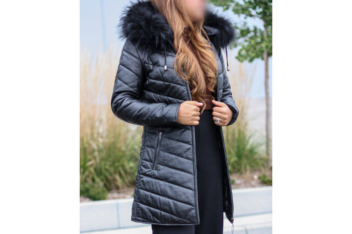 The Winter Puffer - black coat