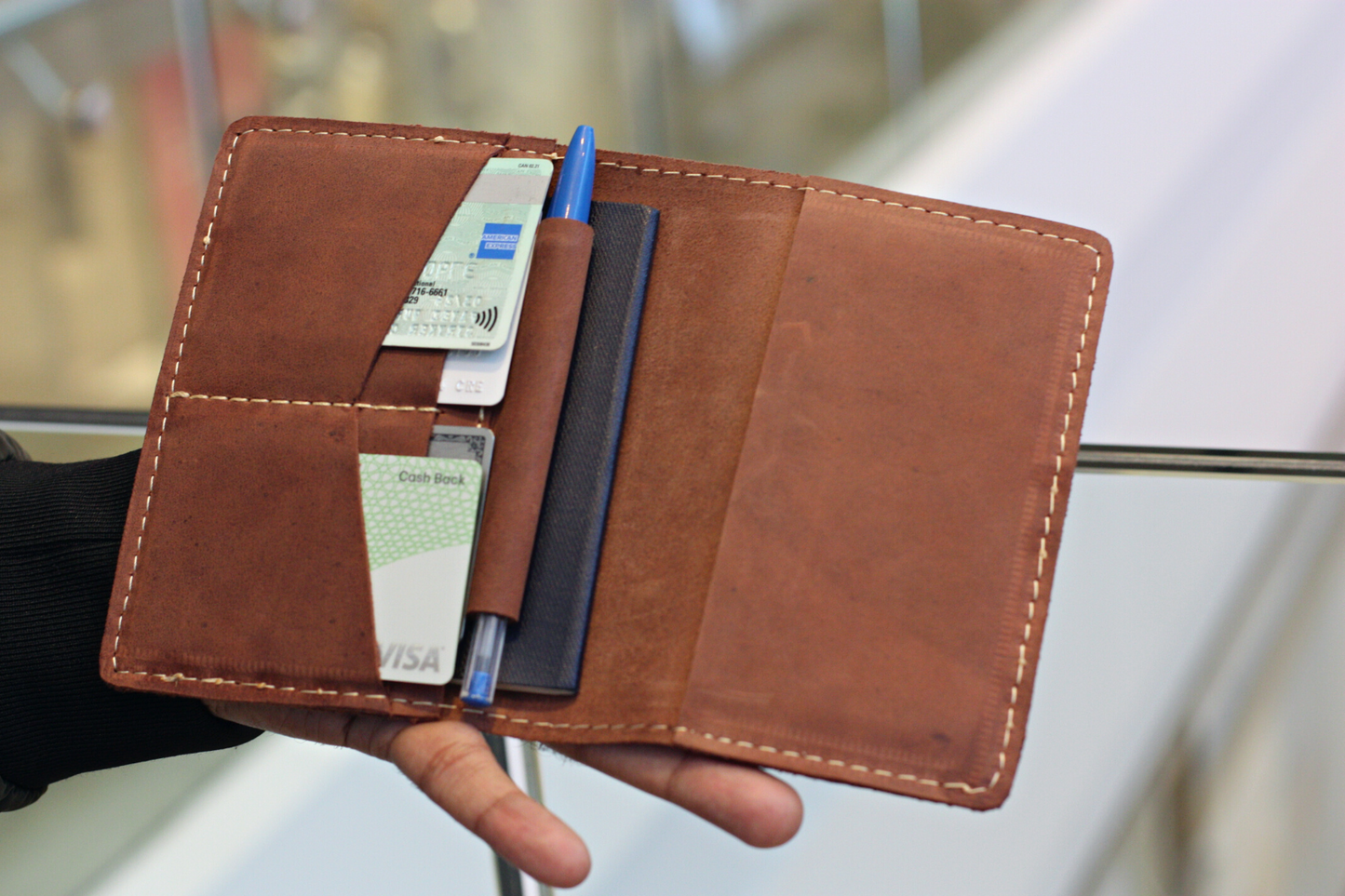 The Passport Holder - Thickest Full Grain Hide Leather