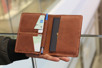 The Passport Holder - Thickest Full Grain Hide Leather