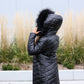 The Winter Puffer - black coat