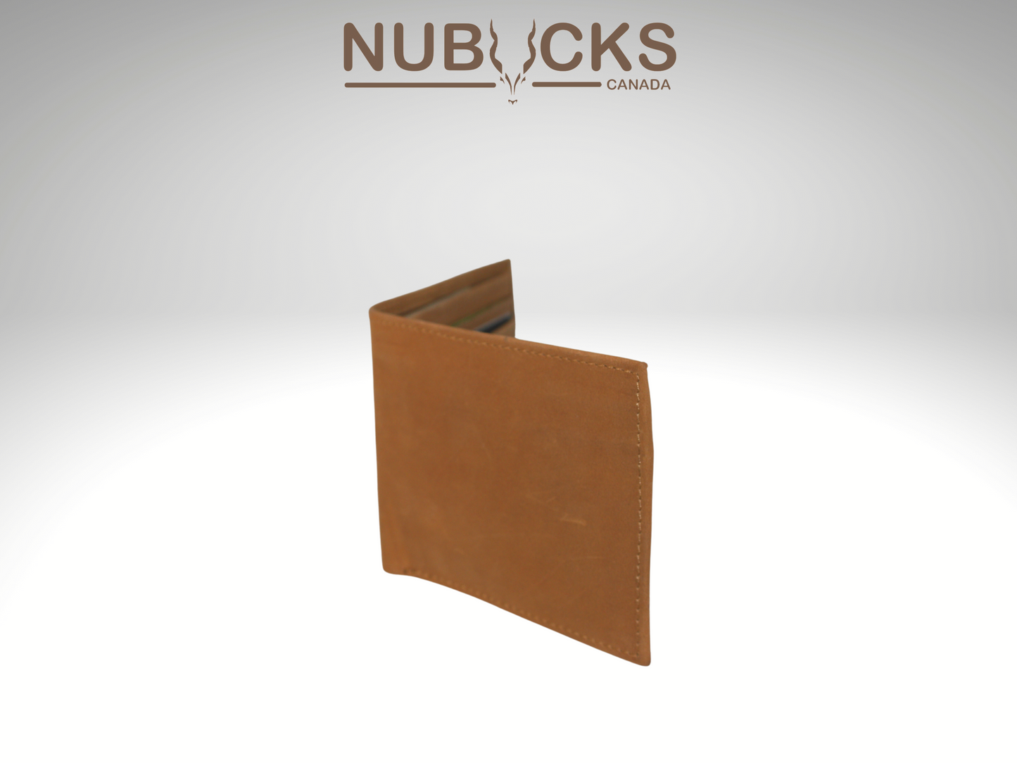 Nubucks Wallet - BillFold - Saddle Brown Crazy Horse