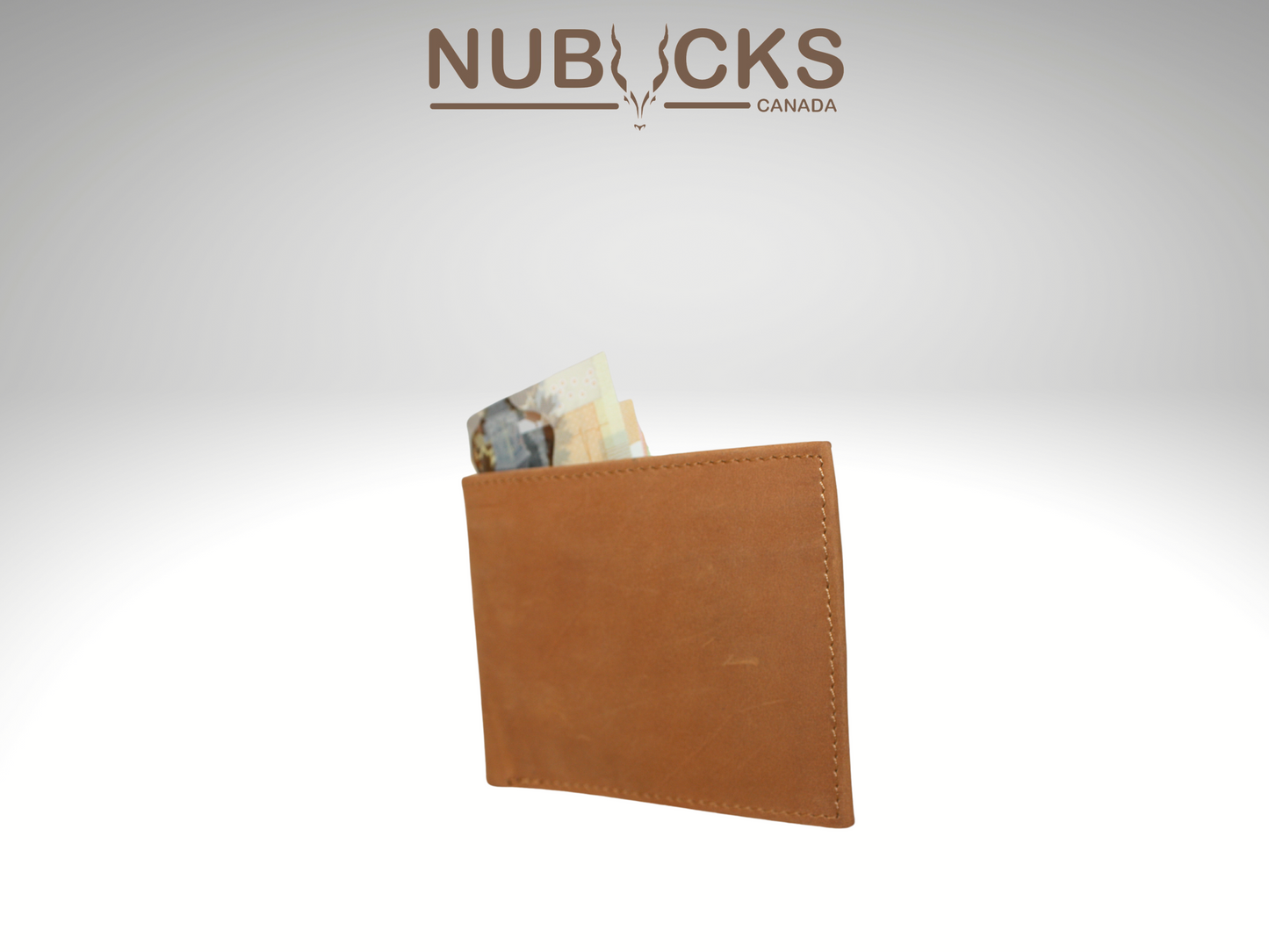 Nubucks Wallet - BillFold - Saddle Brown Crazy Horse