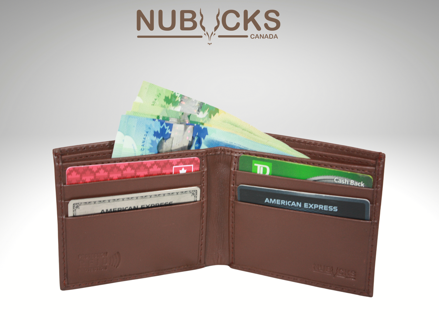 Nubucks Wallet - BillFold - 4 Colors